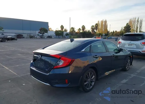 2020 Honda Civic Ex z USA, uszkodzony, nr VIN 19XFC1F30LE001461